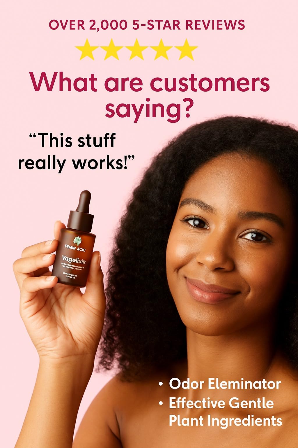 Vagelixir Yoni Elixir – Restores pH Balance, Deodorizes & Moisturizes, Prebiotic, Organic Herbal Soothing Blend for Sensitive Vaginal Care, Toxin-Free Formula. EST. 2015