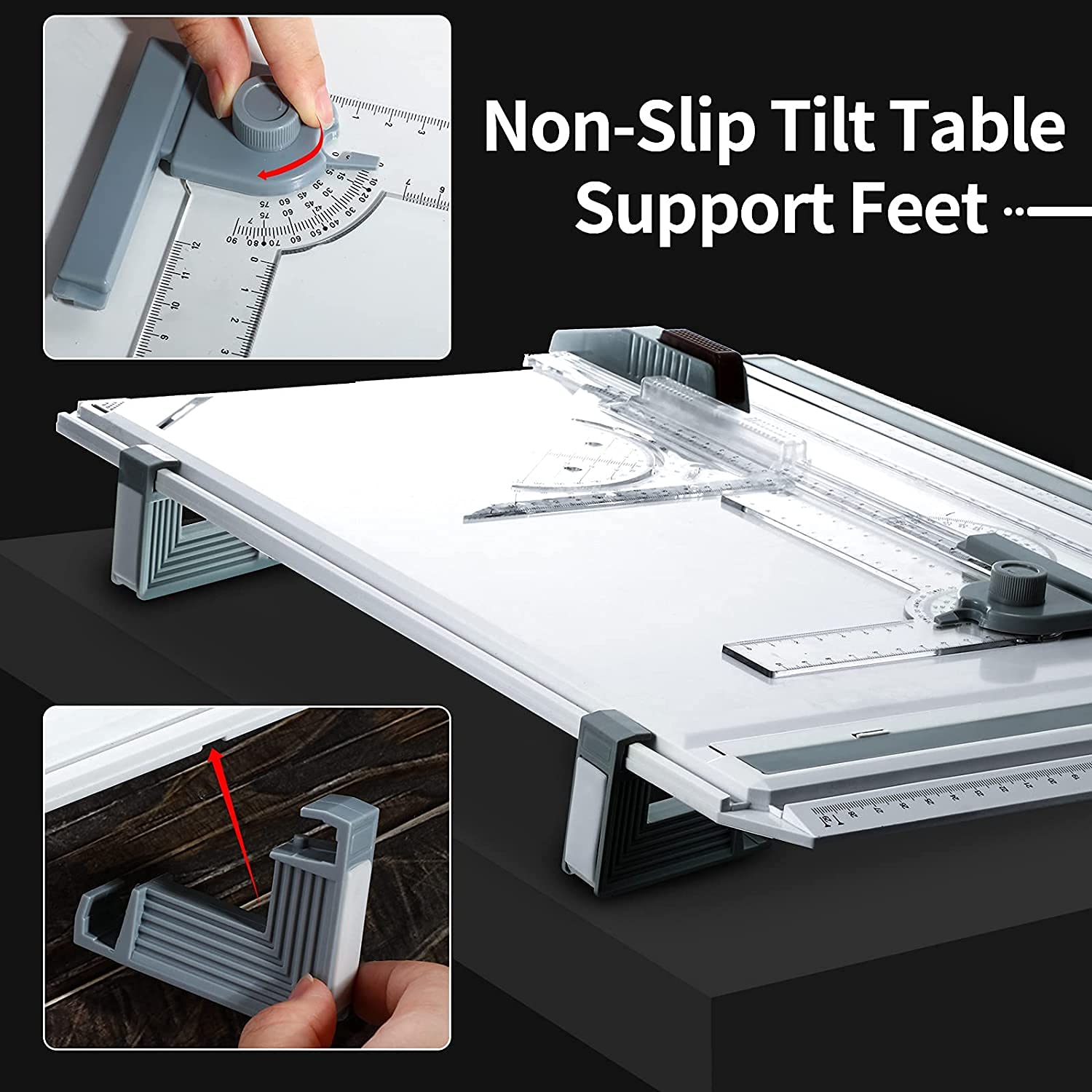 Planche à Dessin A3 Multifonction à Angle Réglable - Idéale Pour Étudiants Et Pros