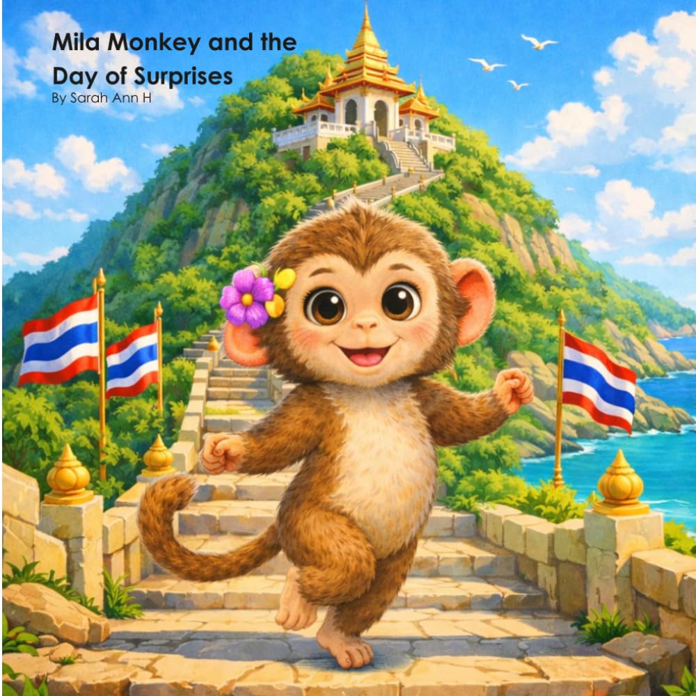 Mila Monkey and the Day of Suprises: A heart-warming adventure about a young monkey who has a very eventful day. (Moji and Mila Adventures)