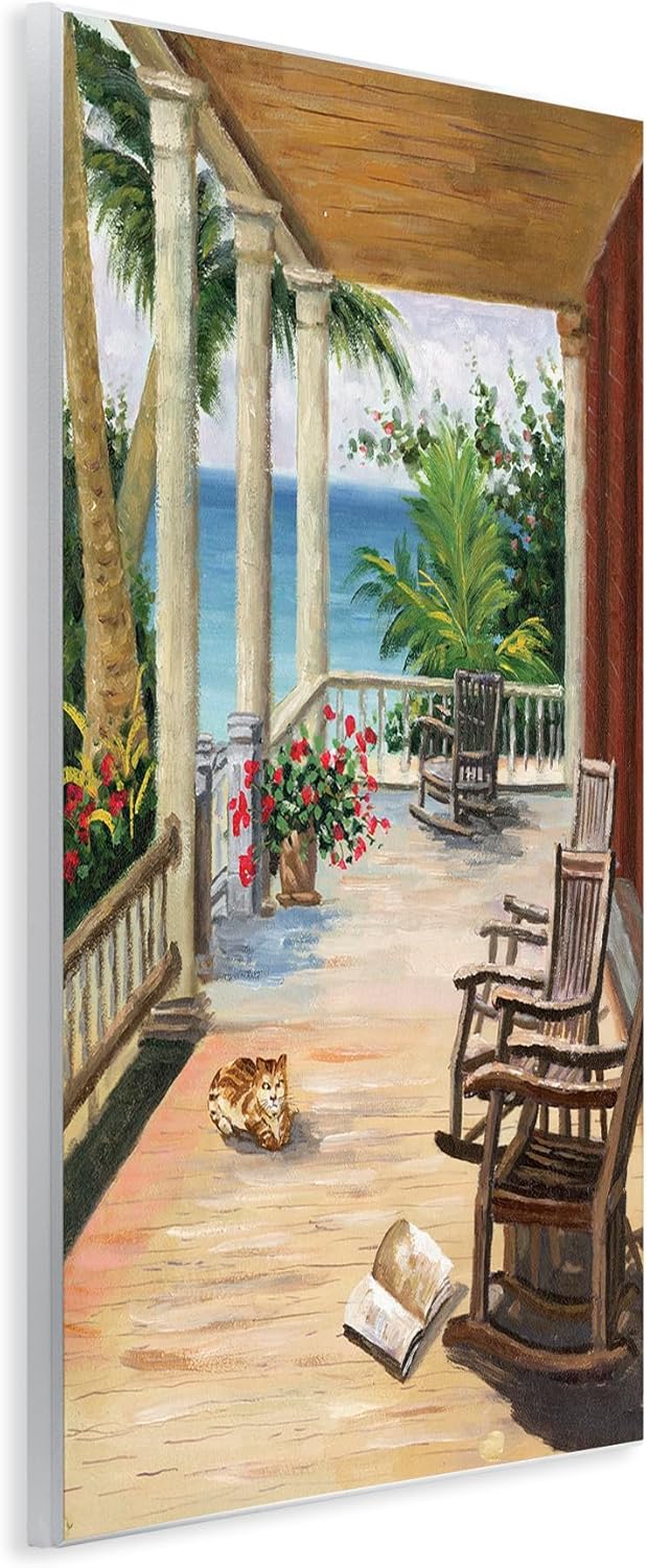 Stupell Industries Coastal Cape Cabin Wall Plaque Art Design by Cloverfield & Co.