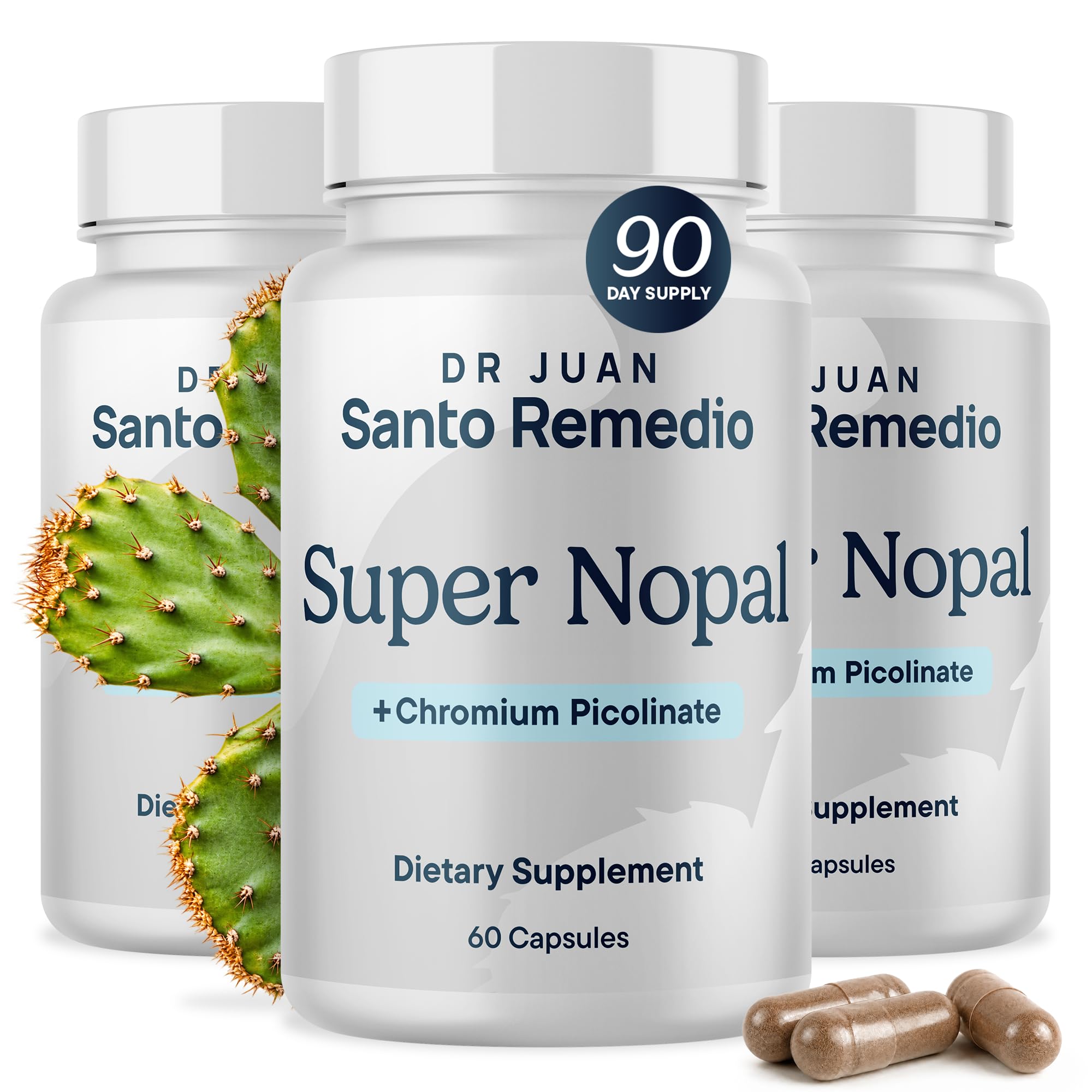 Santo Remedio Super Nopal, Daily Fiber Supplement, 60 Capsules — Amazon image 10