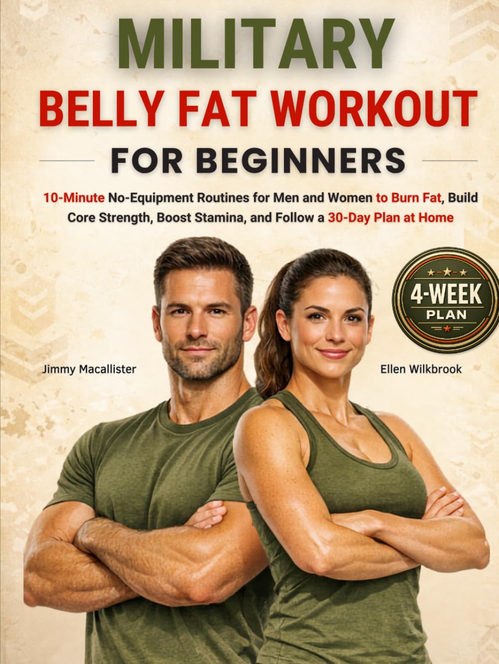 Military Belly Fat Workout for Beginners: 10-Minute No-Equipment Routines for Men and Women to Burn Fat, Build Core Strength, Boost Stamina, and Follow a 30-Day Plan at Home