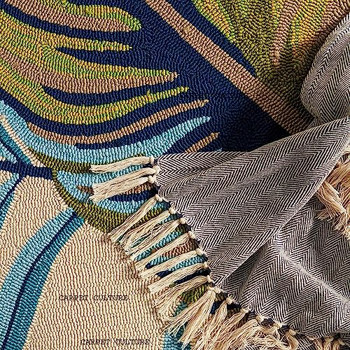 Image of Carpet Mahal Handmade Handwoven Tufted Made of 100% Soft Blended Wool Export Quality Carpets with 1 Inch Thickness (10x14 Feet) Color Multi