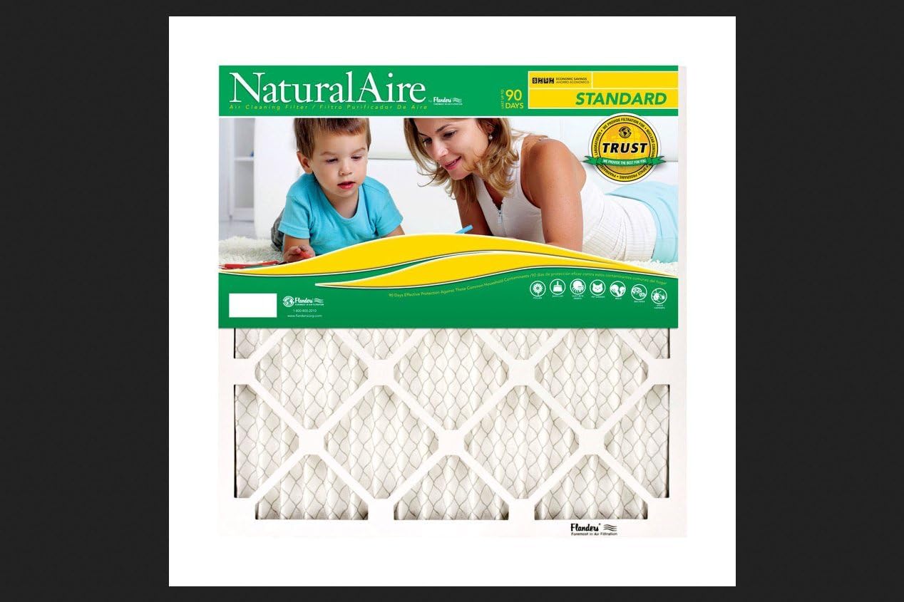 Ace Pleated Furnace Air Filter (14X24X1) 12 Pack