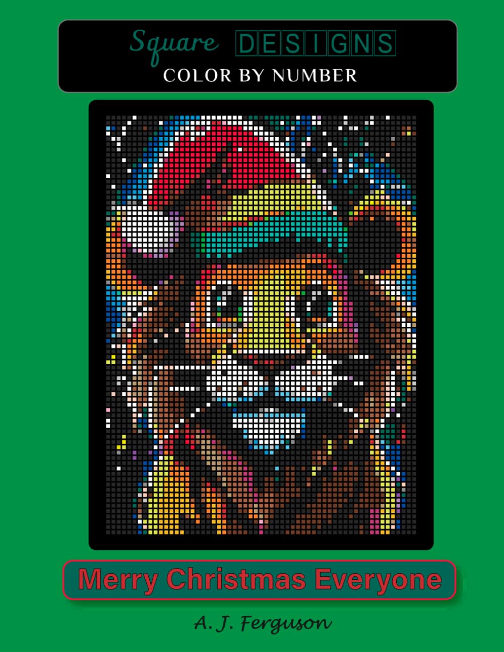 Merry Christmas Everyone - Color by Number book