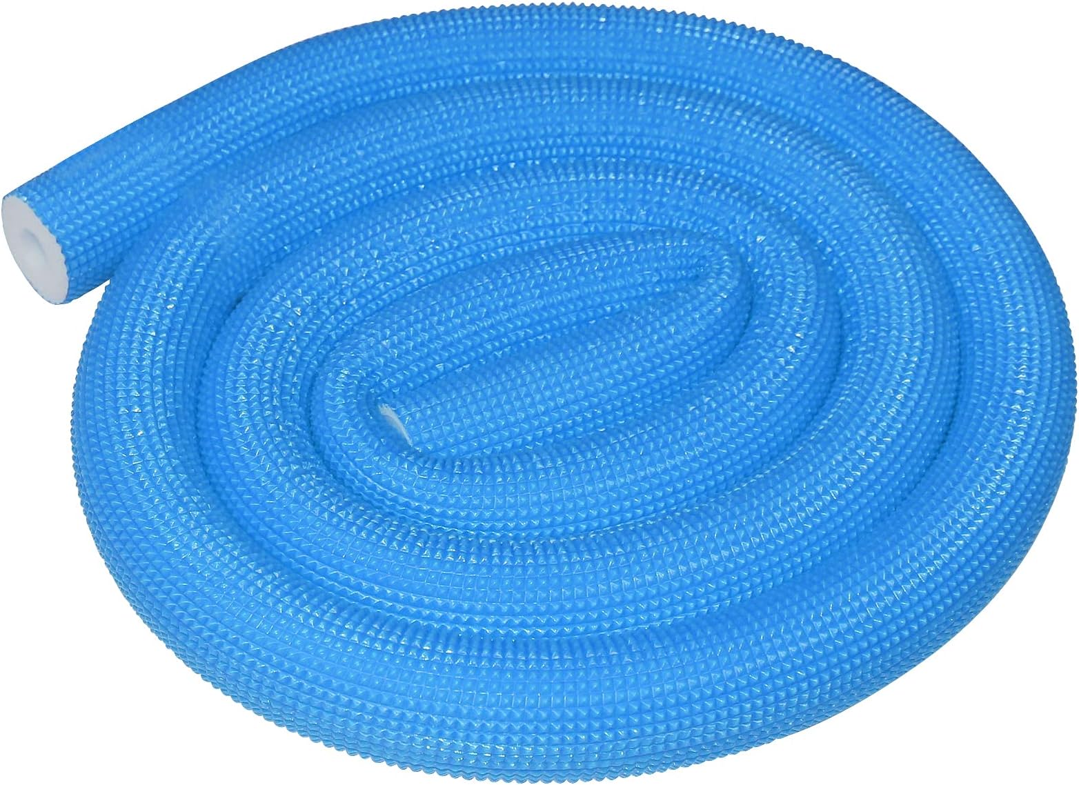 Pipe Insulation Tubing, BESUNTEK 6ft Heat Preservation Insulated Foam Tubing Handle Grip Support, for Water Pipes, air Conditioning Pipes (0.35" ร 0.39", Blue, BESUNTEK-121)