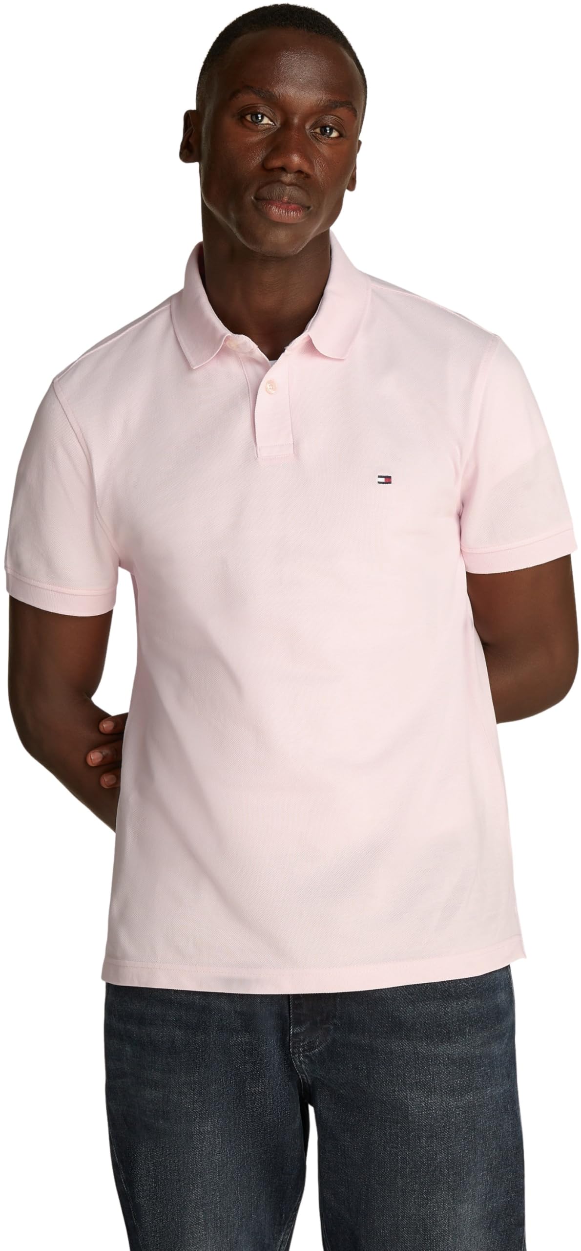 Tommy Hilfiger Uomo Maglietta Polo Maniche Corte 1985 Regular Fit