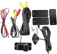 Vista 7 de Impermeable 2 en 1 HD 170 grados ángulo de visión amplio coche reversa cámara de visión trasera con sensor de estacionamiento radar incorporado