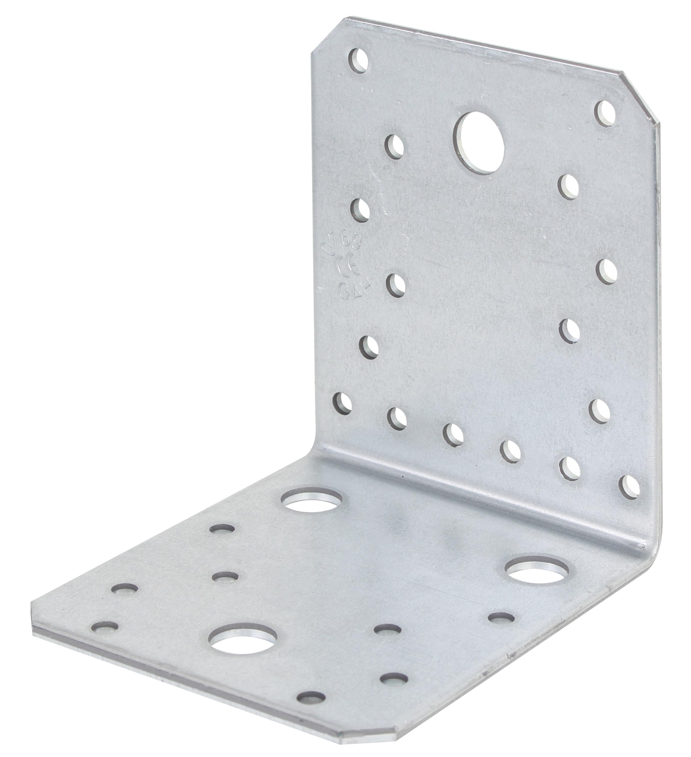 Alberts 834913 Raccord d'angle | galvanisé sendzimir | 105 x 105 x 90 mm | kit de 25