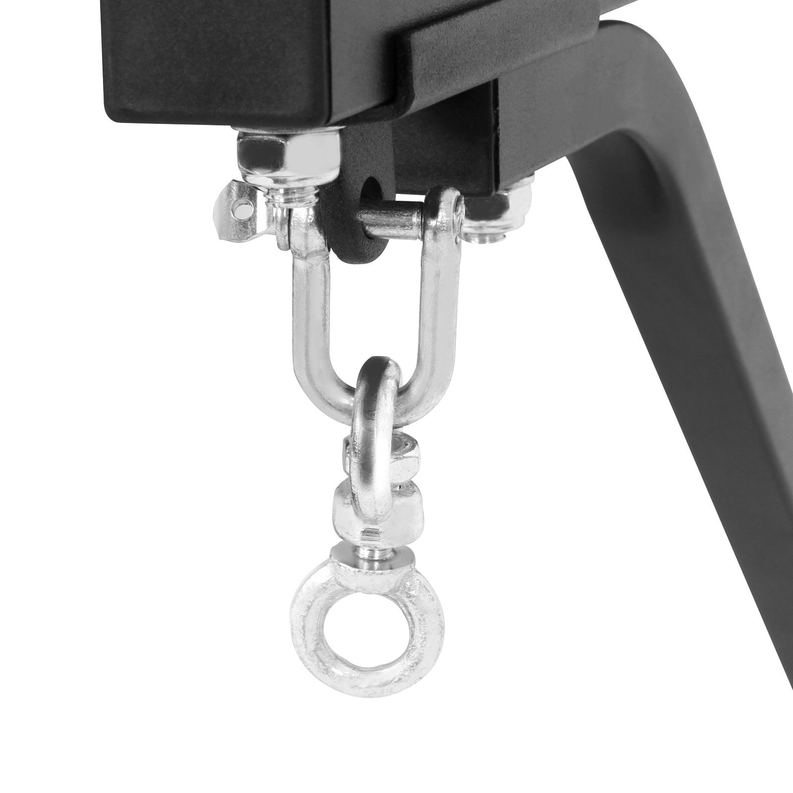 Physionics® Barra per Trazioni con Supporto da Sacco da Boxe - 2 in 1, Parete, Carico 100 kg - Sbarra di Sollevamento, Pull Up Bar, Staffa per Sacco Pugilato, Arti Marziali, MMA, Kick Boxing