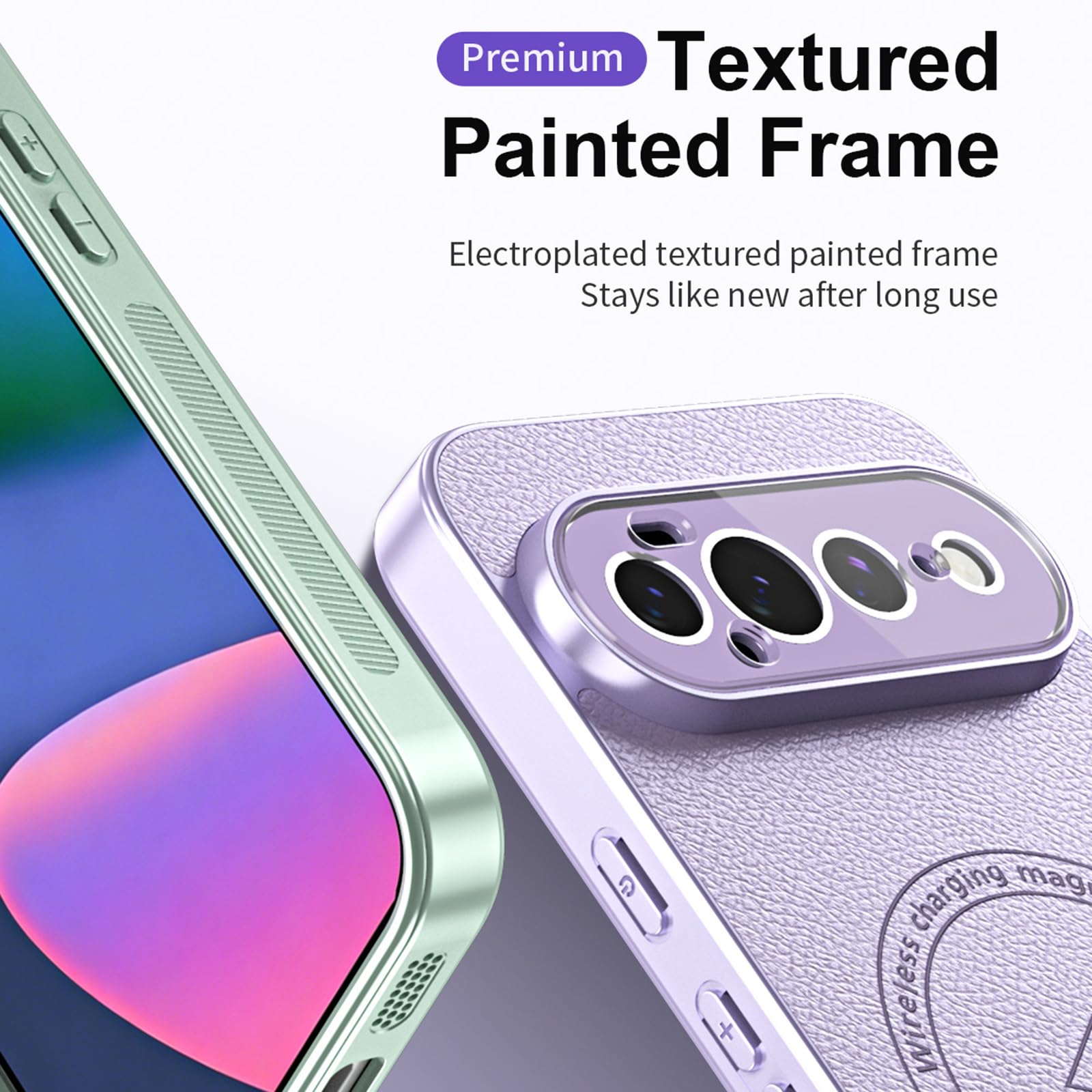 Cover Magnetica Per Google Pixel 11 Pro XL/ 11 Pro/ 11, Ultra Sottile Pelle