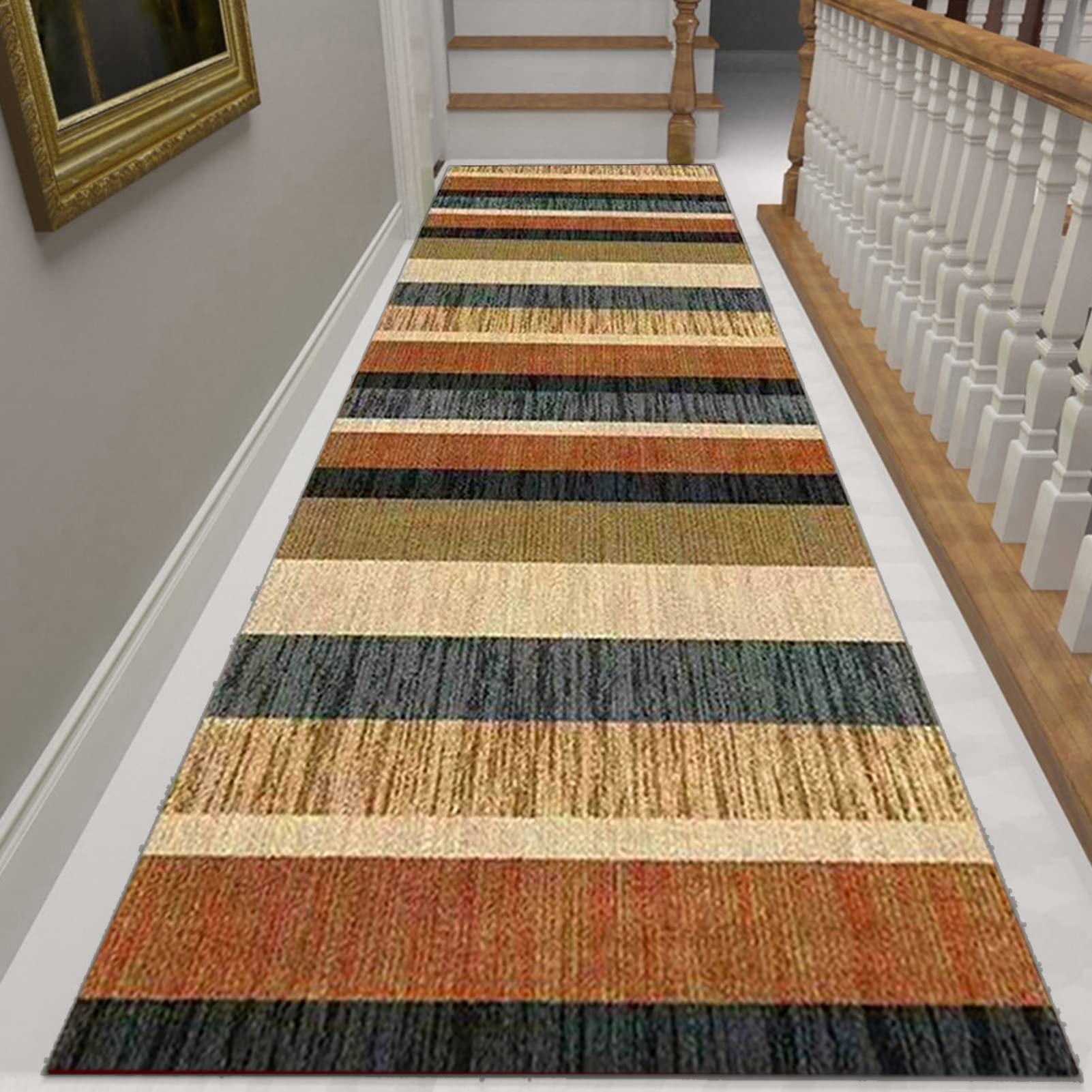 Tapis de couloir étroit antidérapant idéal pour sécuriser et réchauffer le sol de la cuisine