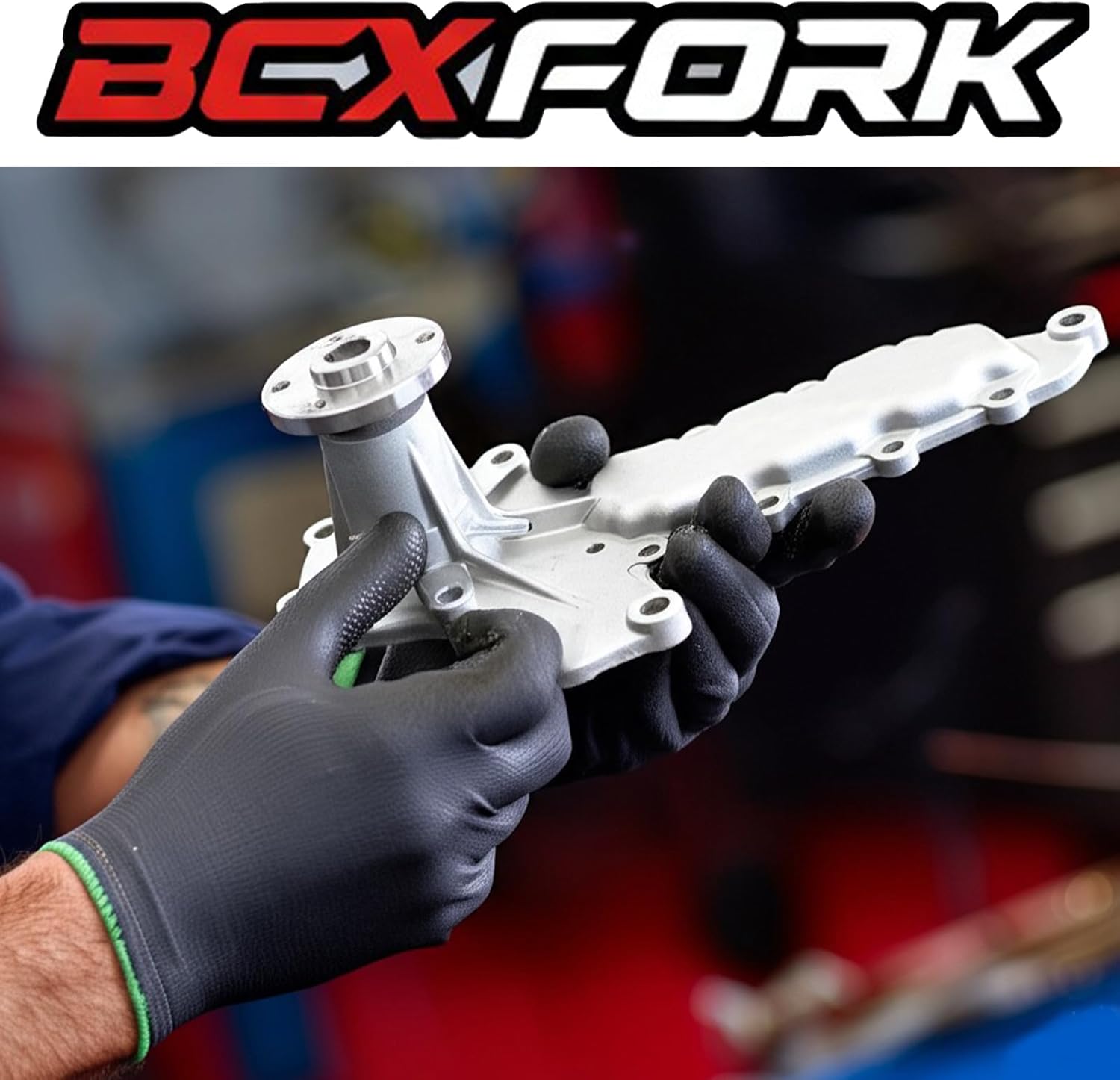 Water Pump with Gasket for Kubota D1403 Engine Compatible with Tractors L2500 L2600 L2800 Replacement 15521-73035