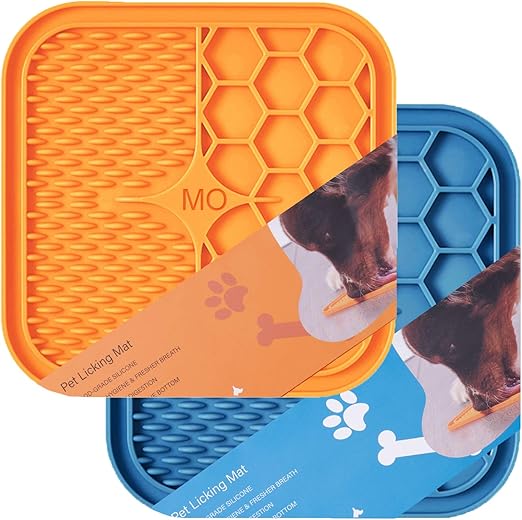 Mochiizoo Dog Lick Pad Pet IQ Treat Mat Dog Licking Mat & Fun