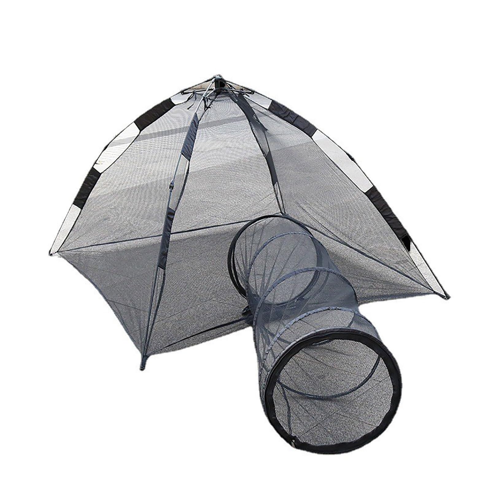 Tente pour Chat avec Tunnel pour Chat, enclos extérieurs pour Chat, Tente Pop-up pour Chat, Parc pour Chat, Jouets pour Chats, Chiots, Lapins et Autres Petits Animaux wisdom