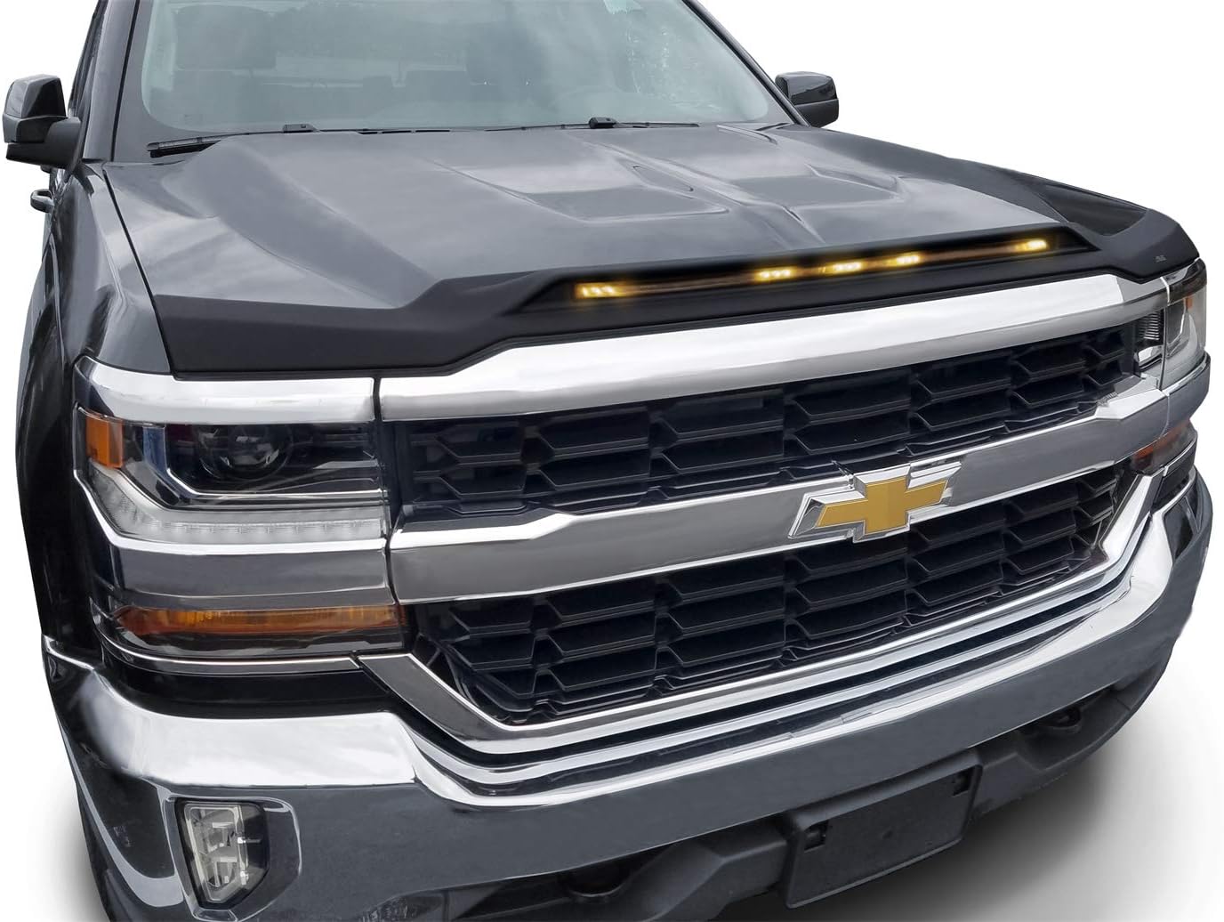 Auto Ventshade [AVS] Aeroskin Lightshield Hood Protector Fits 2016 2019