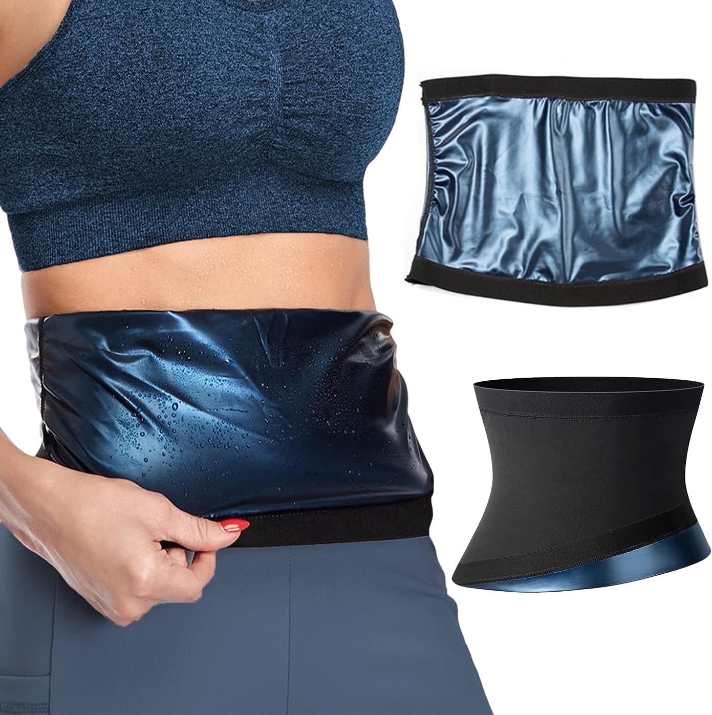 Sauna Sweat Smart Waist Trainer Corset For Belly Fat Sauna Sweat