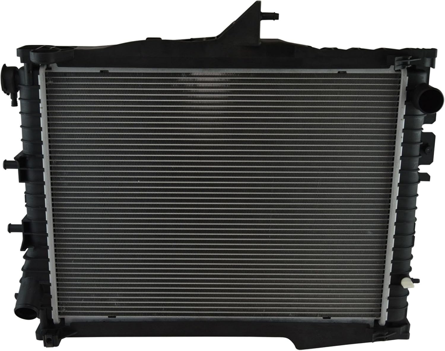 Radiator Assembly Aluminum Core Plastic Tank Compatible with 2004-2009 Dodge Durango V8 4.7L V6 3.7L 2007-2009 Chrysler Aspen CH3010316 CH3010317 CU2738 CU2739