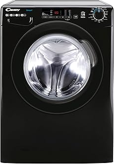Candy CS149TWBB4/1-80 9kg Freestanding Washing Machine with 1400 rpm - Black - B Rated [Energy Class B]