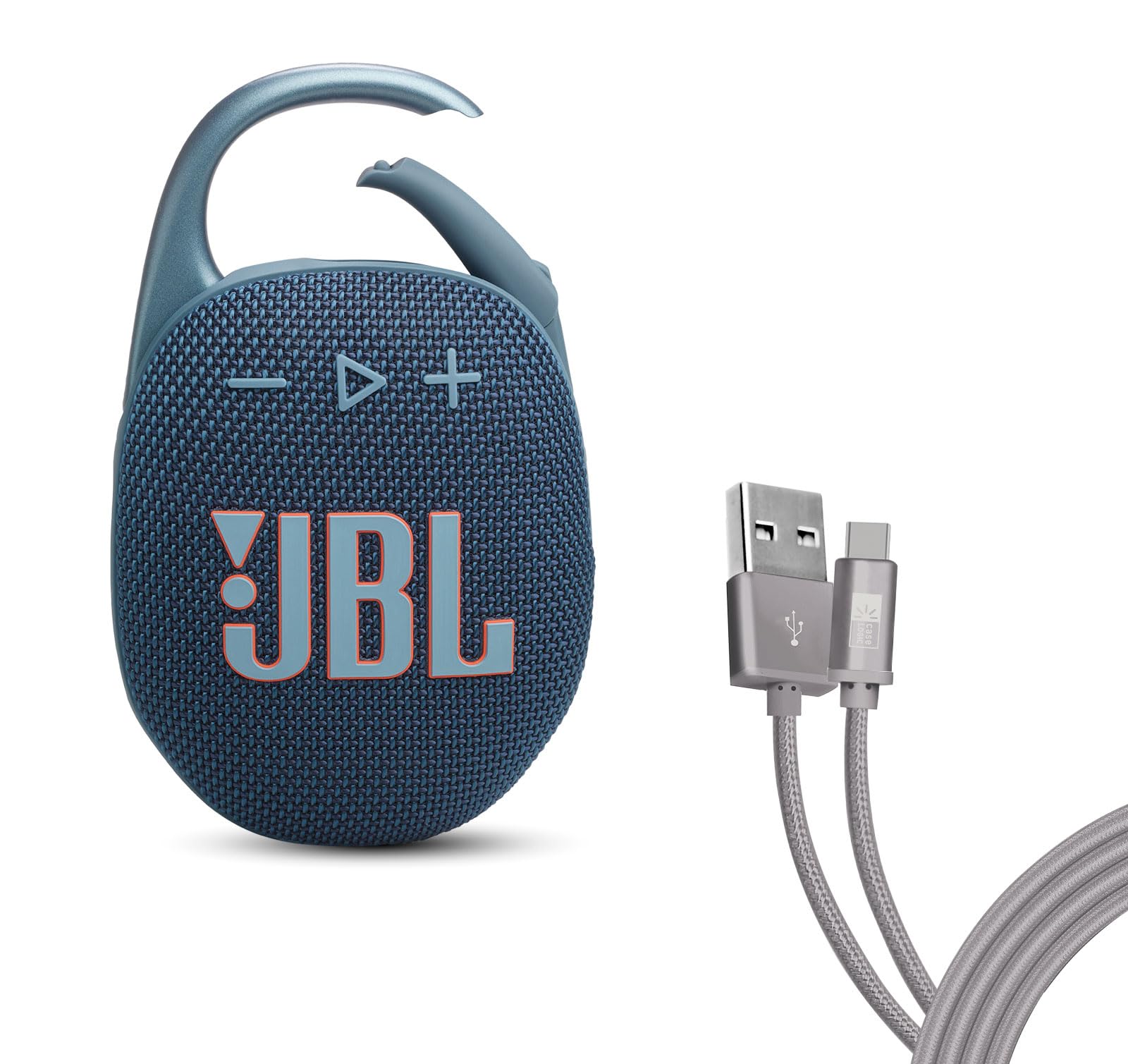 Amazon.com: JBL Clip 5 Bundle with Case Logic 6FT Type C Braided
