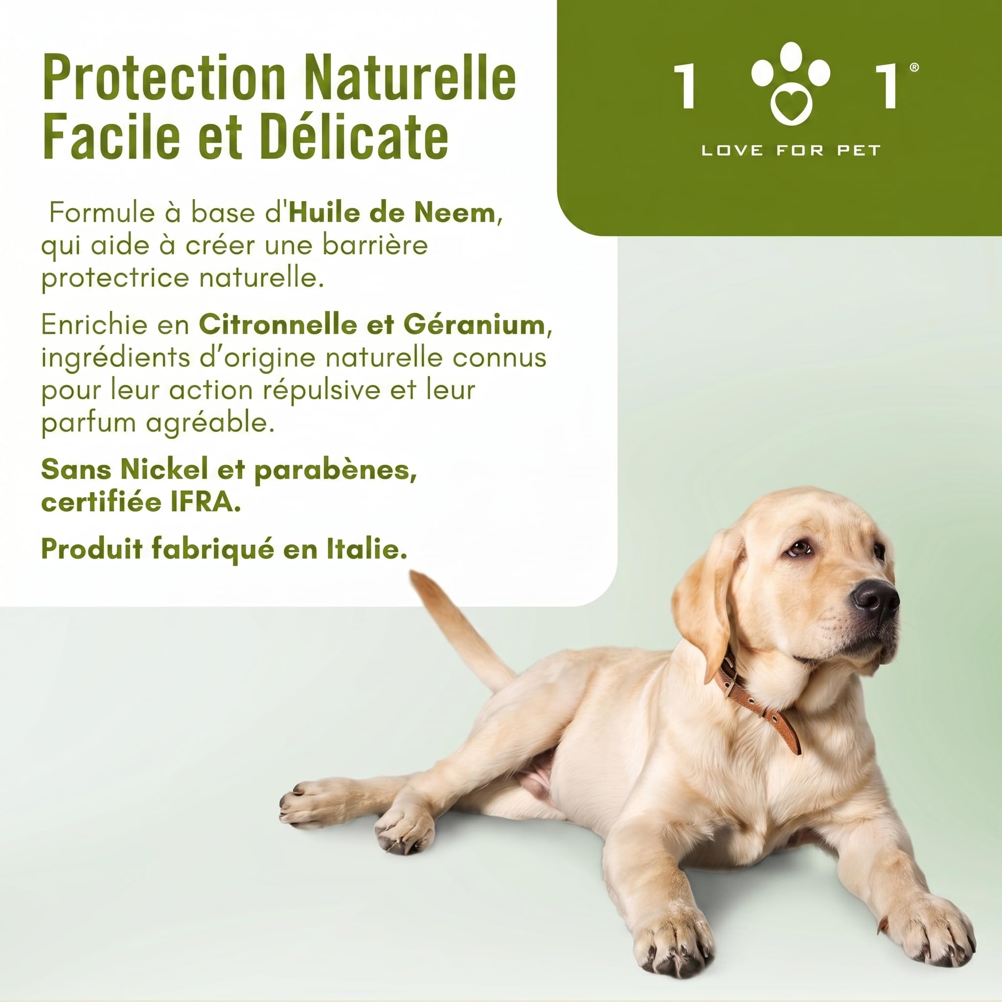 Huile de Neem Spray Anti Tique Chien et Chat 250 ML, Protection Végétale Anti Puces Chat, Anti Moustique Chien, et Anti Puce Prêt à l'emploi Linea 101