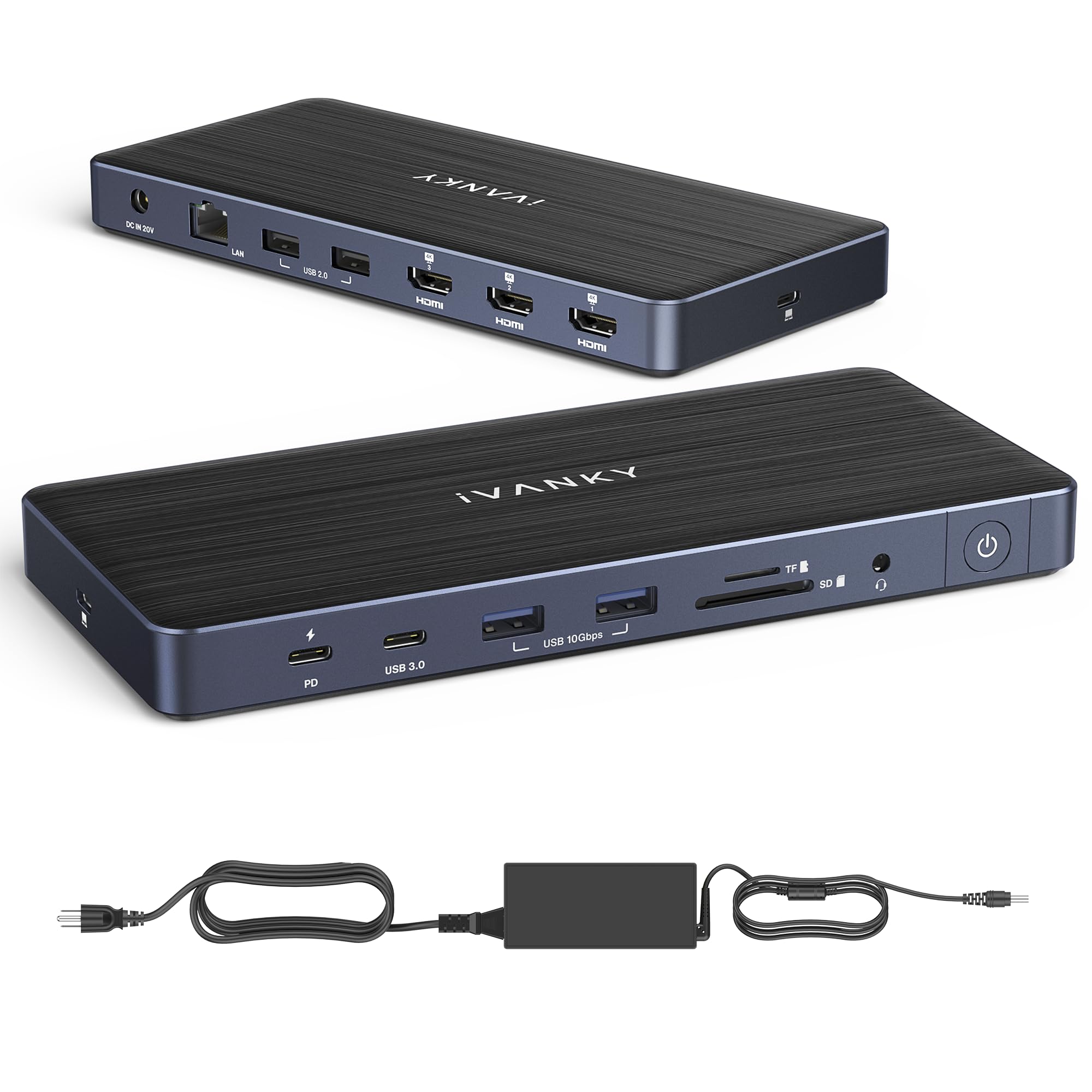 Photo 1 of iVANKY 14-in-1 Triple DisplayLink Dock for MacBook with 180W Power Adapter