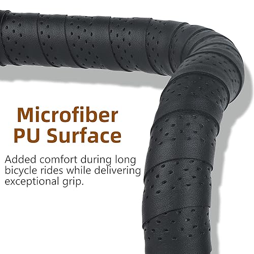 Miniatura 2 de Cinta de manillar para bicicleta de carretera, cinta de agarre cómoda para bicicleta, cinta de adherencia estable para manillar de bicicleta con