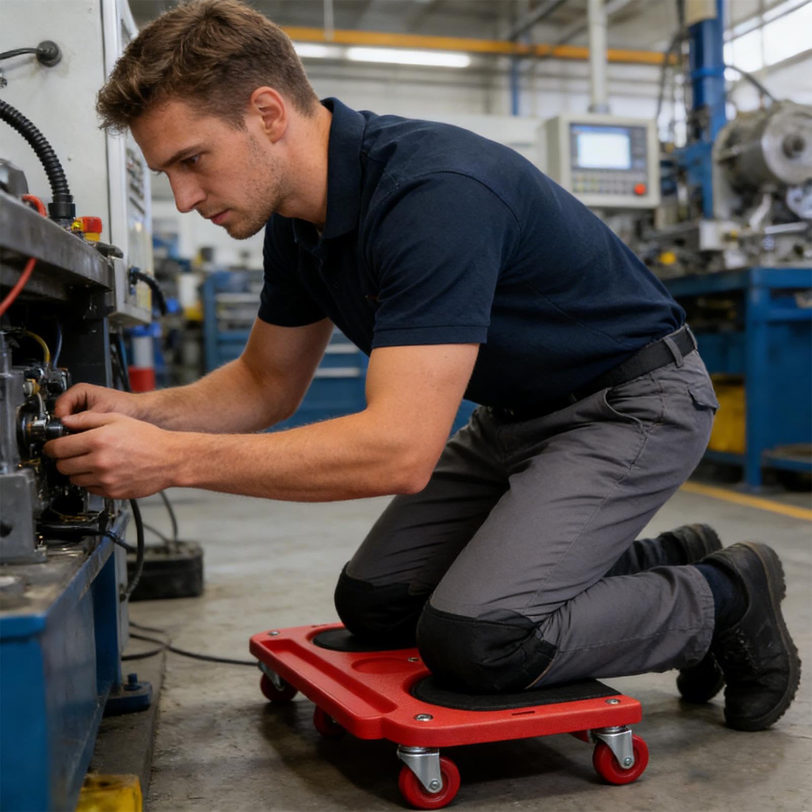 Générique Genouillères À roulettes Support Mobile sur roulettes