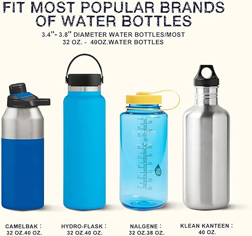 Miniatura 4 de SEVEN SPARTA Paquete de 2 organizadores expansores para tazas de automóvil, base ajustable, compatible con Yeti 202630 onzas, Hydro Flasks 3240