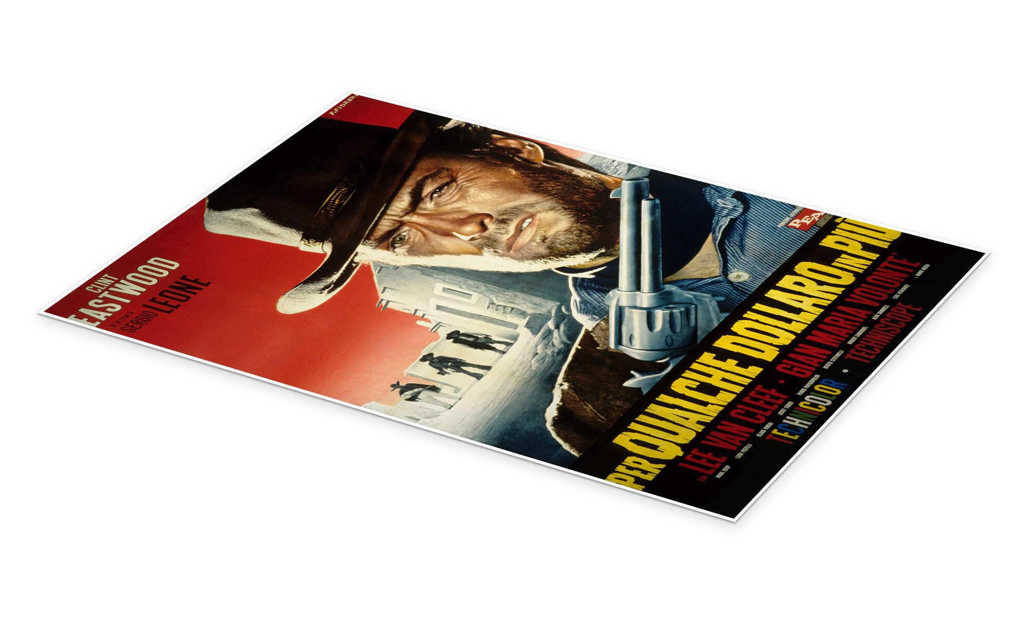 Posterlounge Per qualche dollaro in più I Poster | 80 x 120 cm Quadri Decorazione per pareti
