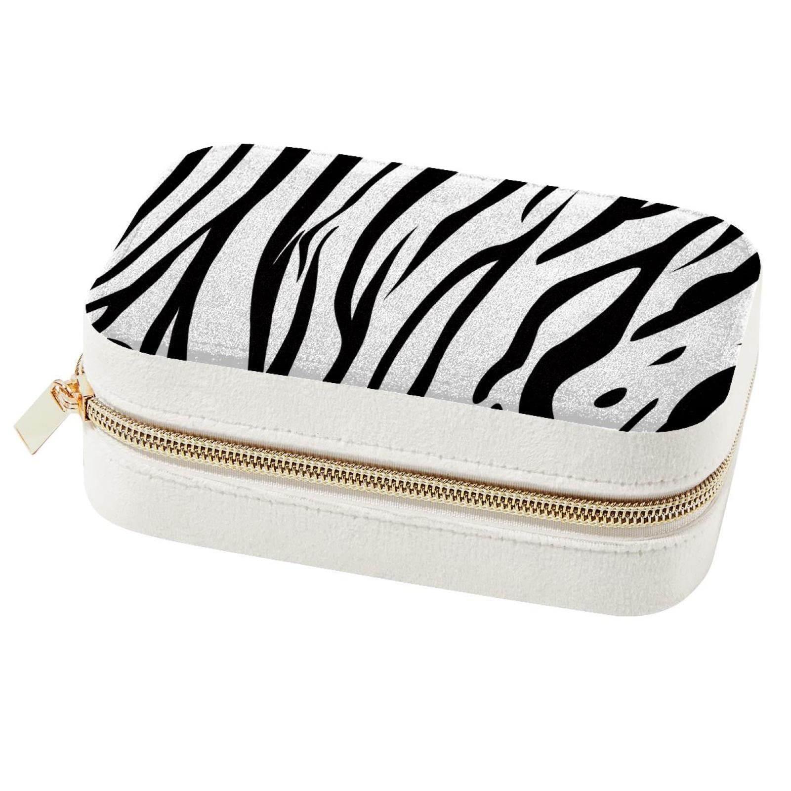 Boîte à bijoux de voyage portable et boîte de rangement pour femmes