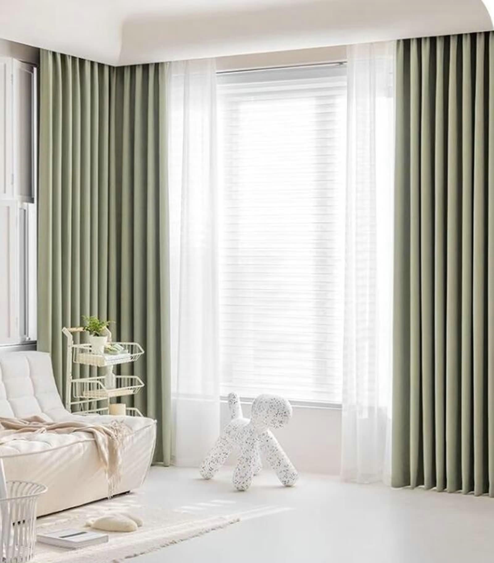 Amazon.com: Gualiy Window Curtains Blackout Two Panel, Window