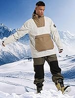 Vista 55 de Chaquetas de esquí para hombre, abrigos de snowboard para mujer, chaqueta impermeable para deportes de invierno, resistente al viento, cálida Todo