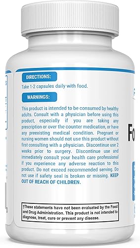 Miniatura 6 de PEScience Forskolin Capsules, 95% puro extracto de forskolina, patentado ForsLean, 60 unidades