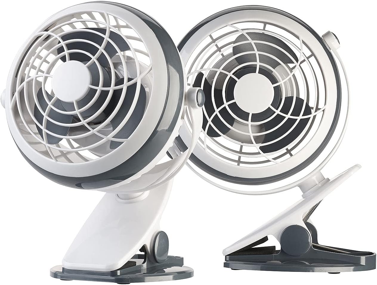 Sichler Haushaltsgeräte USB Lüfter 2erSet Mobile Ventilatoren mit