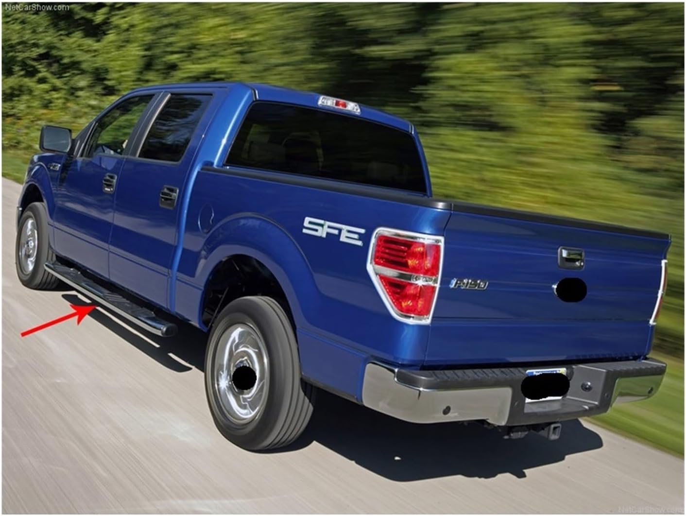 Thicken Side Step Side Bar Running Board Compatible For Ford F-150 F150 2009-2014,stainless Steel
