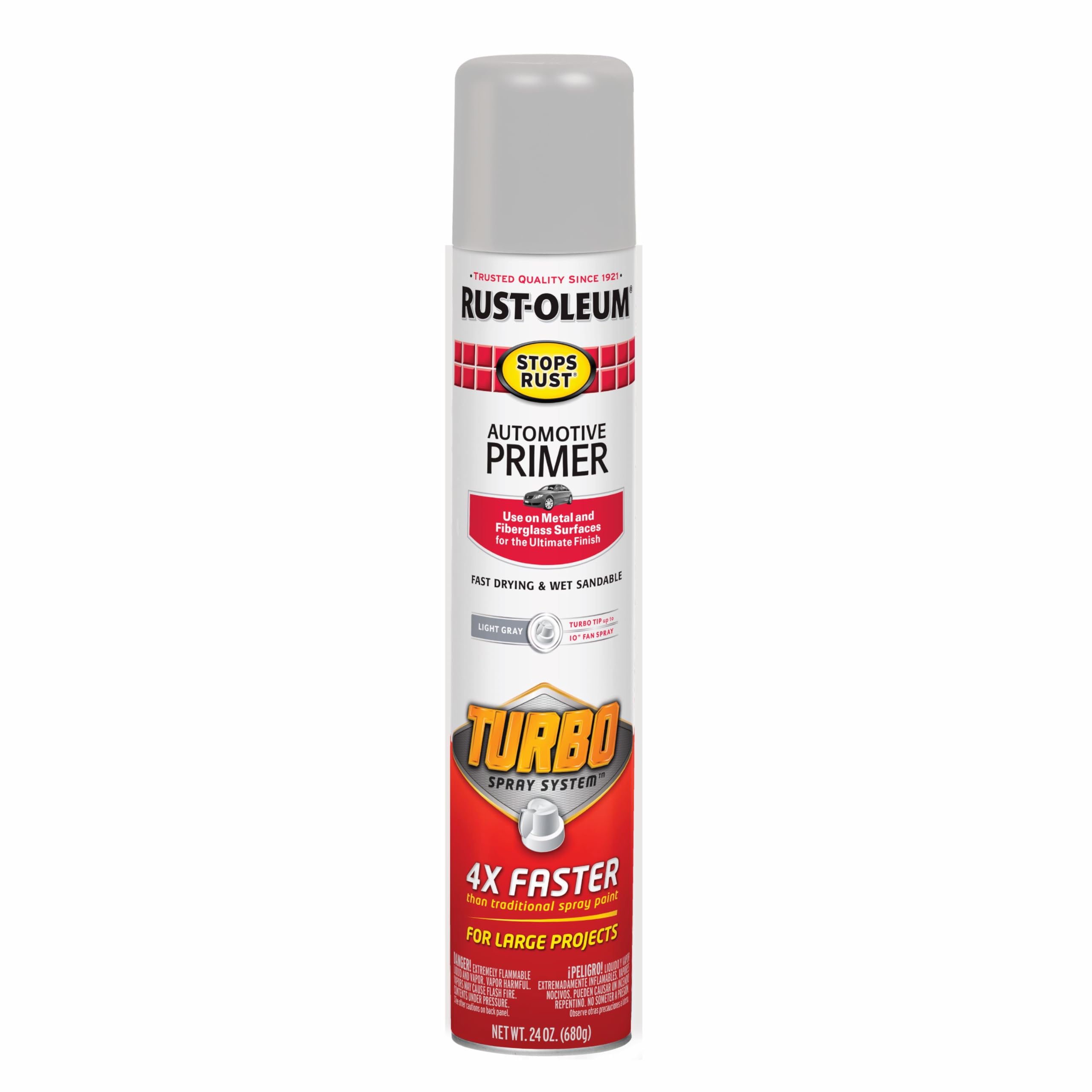 Amazon.com: Rust-Oleum 393379 Stops Rust Turbo Automotive Primer