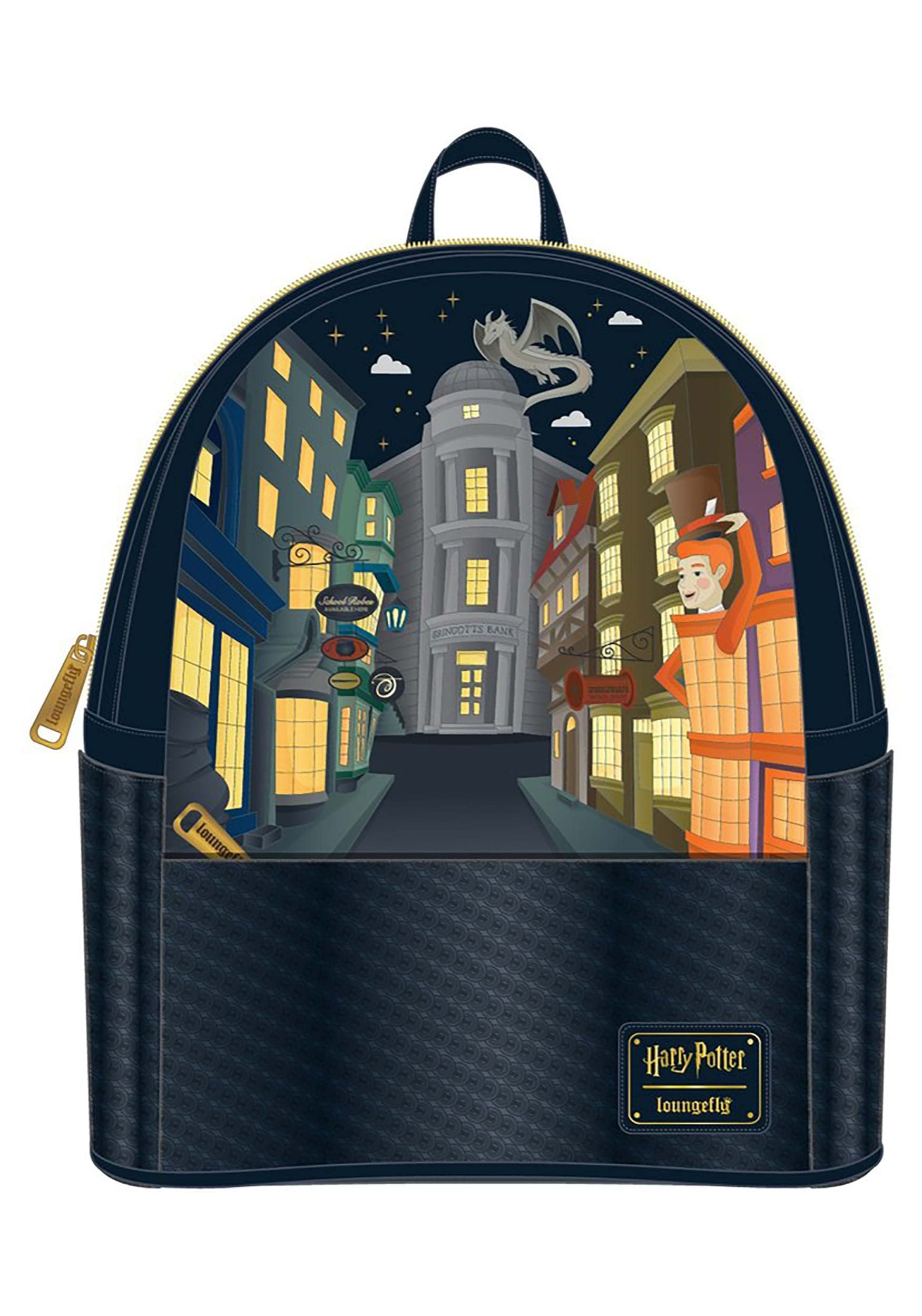 Loungefly Harry Potter Diagon Alley - Mini mochila con 