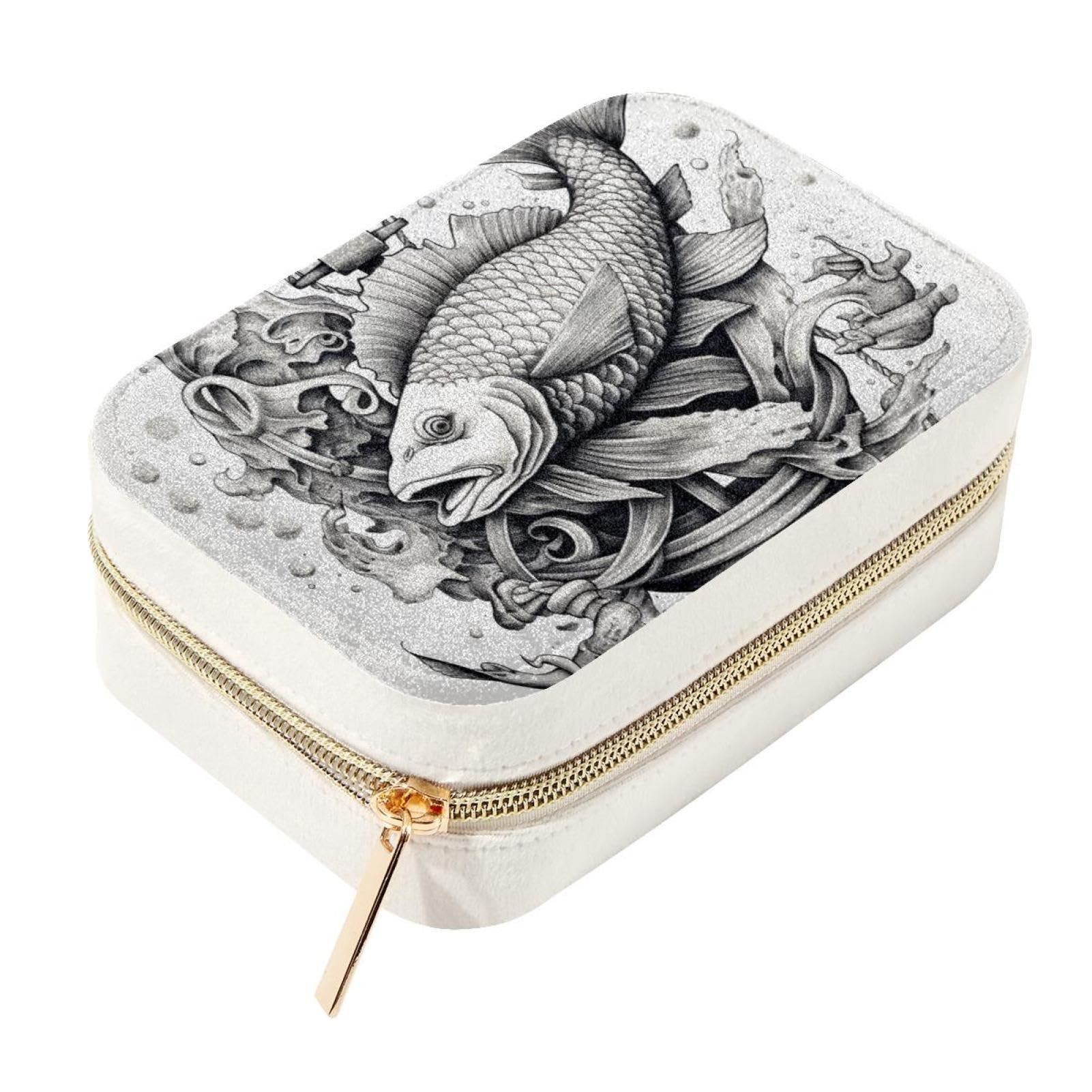 Caja de almacenamiento de joyas de terciopelo para evitar enredones y proteger piezas delicadas