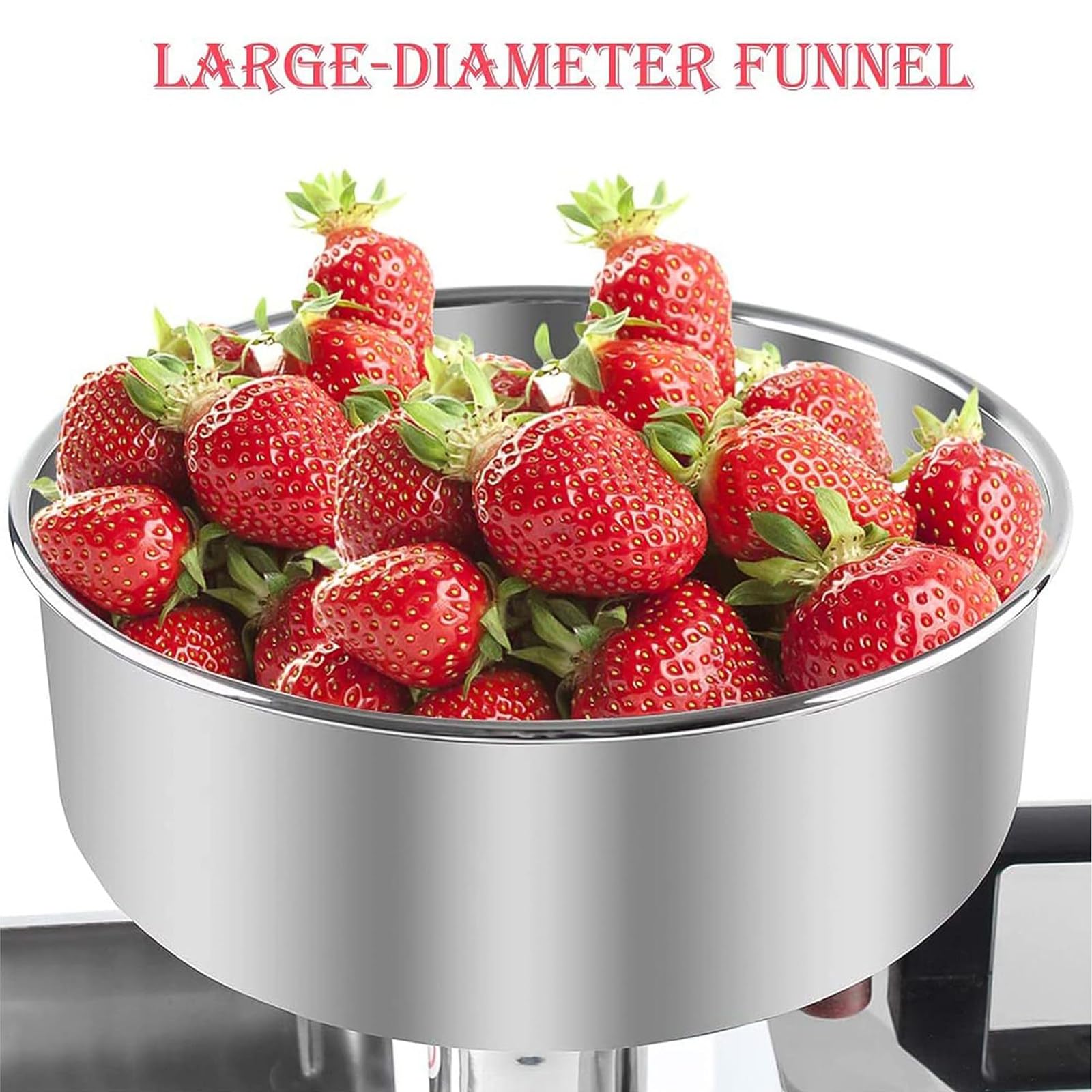 Kommerzielle Elektrische Tomatenpresse,450 W Elektrisches Tomatensieb,90–160 Kg/H Edelstahl-Tomatenpresse,Automatisches Tomatensieb,Für Saucenbereiter Für Erdbeeren,220V
