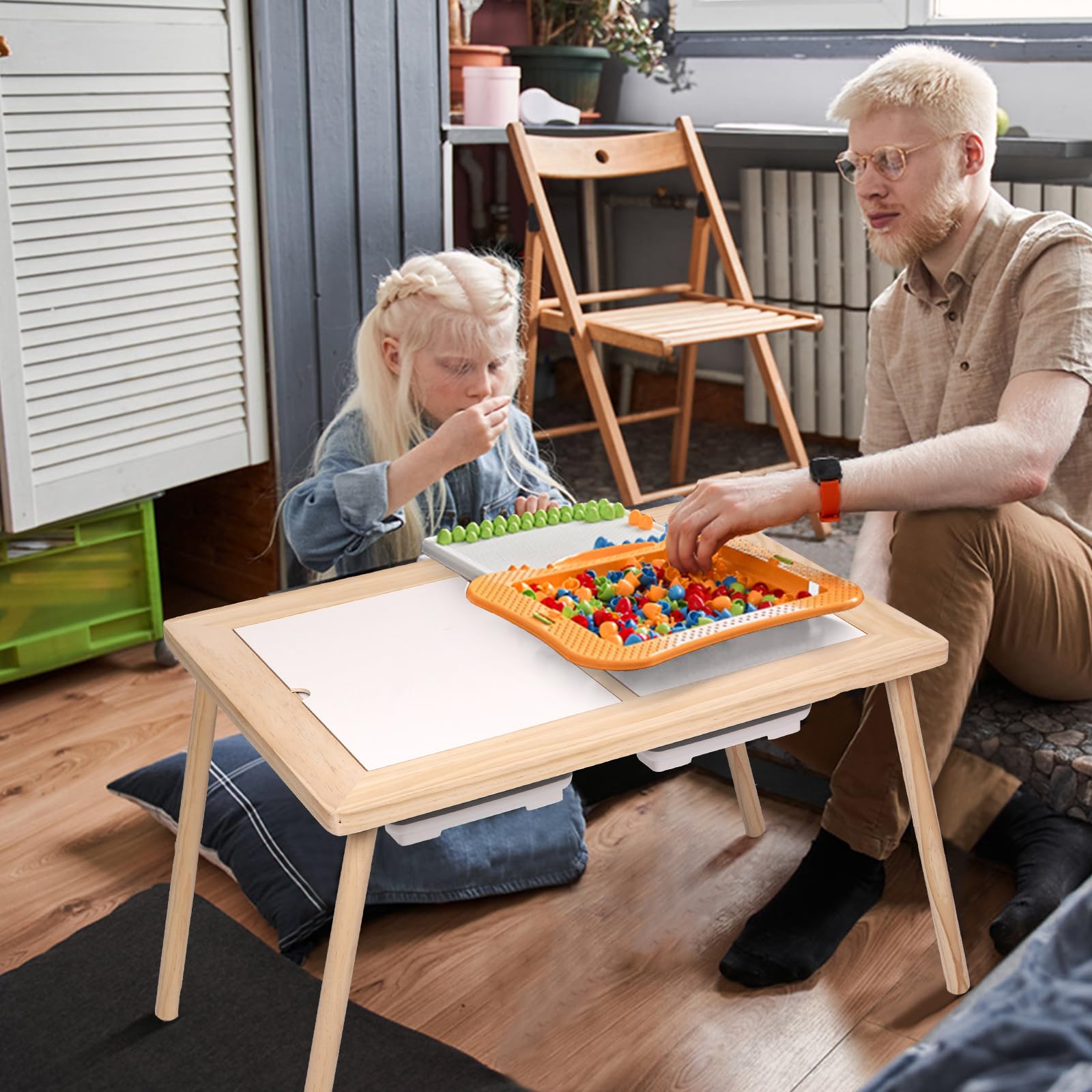 Flisat Cesta Per Giochi Ikea Tavolo Pieghevole Bambini Classic