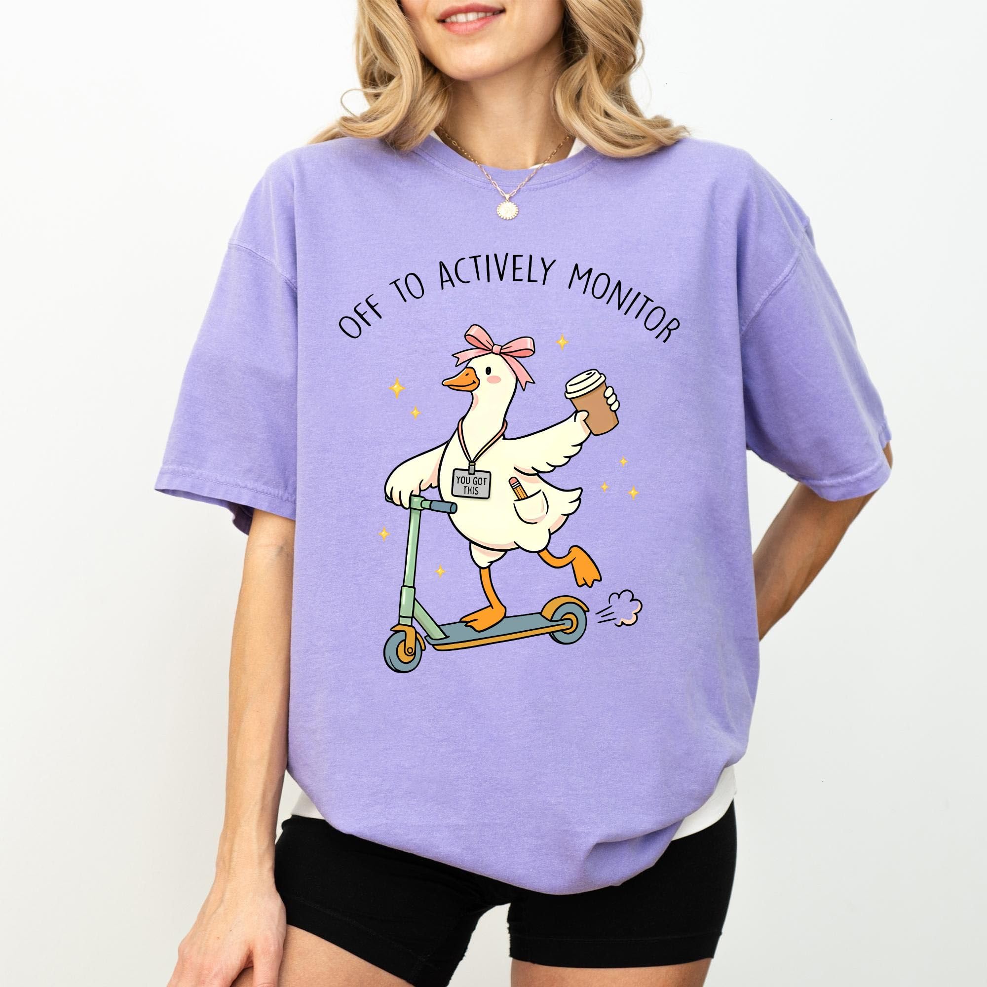 Funny Teacher Testing Goose Comfort  &hellip;