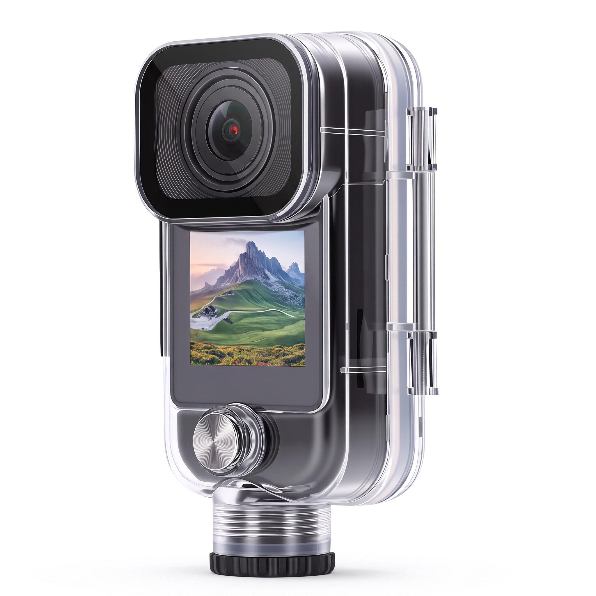 Fotocamera per Vlogging con Action Cam 4K con Custodia