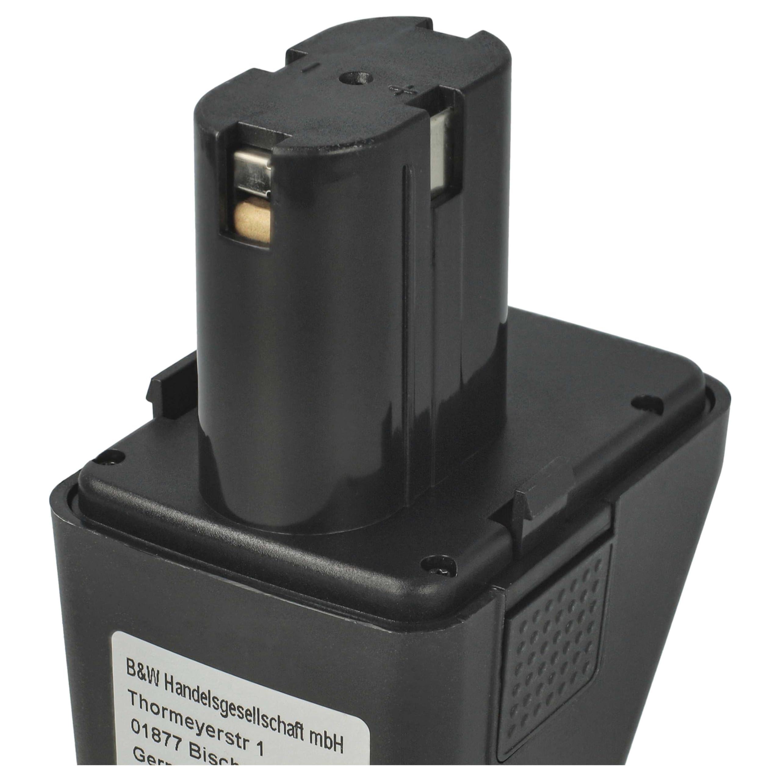 vhbw 2X batería Compatible con Gesipa Accubird, Firebird, Powerbird Herramienta, Herramienta colocación Remaches Ciegos (3000 mAh, NiMH, 12 V)