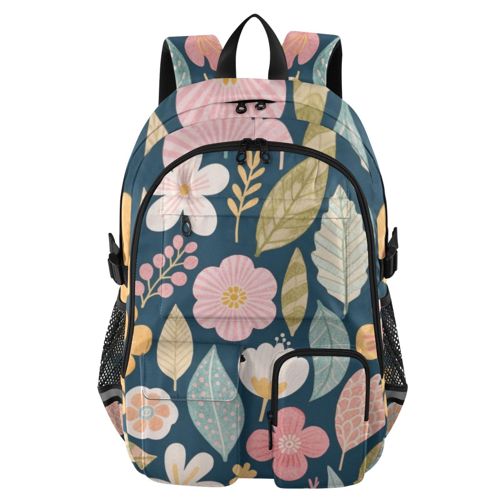 Mochila de viaje para adolescentes con espacio de laptop que alivia el peso de libros 8