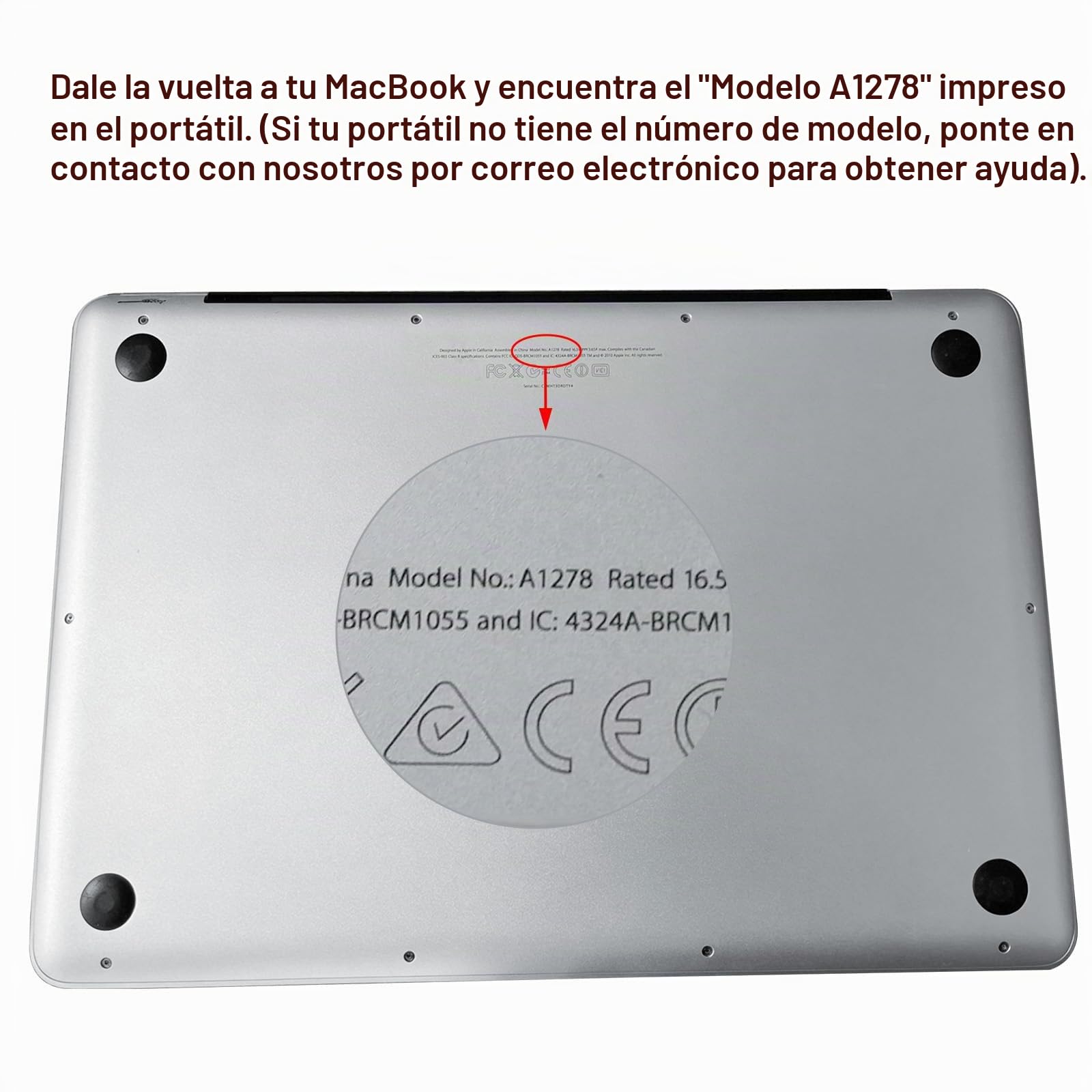 A1278 A1322 Baterías para portátiles y netbooks para MacBook Pro 13 Inch [2009 2010 2011 2012 Version] con Gran Capacidad & Alto Rendimiento & Larga Vida [10.95V 65.7Wh]