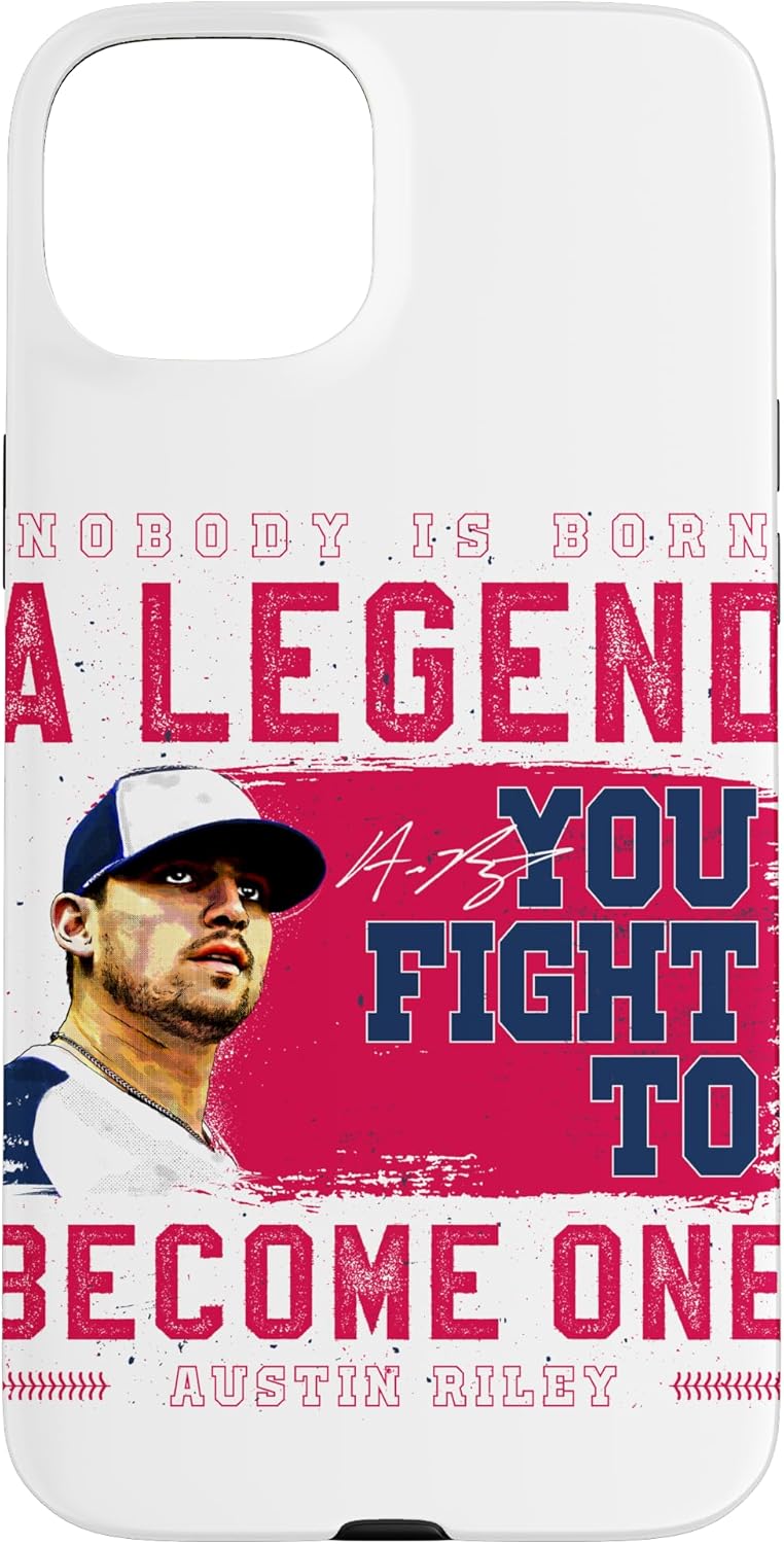 iPhone 11 Nobody Is Born A Legend Austin Riley Atlanta MLBPA Case