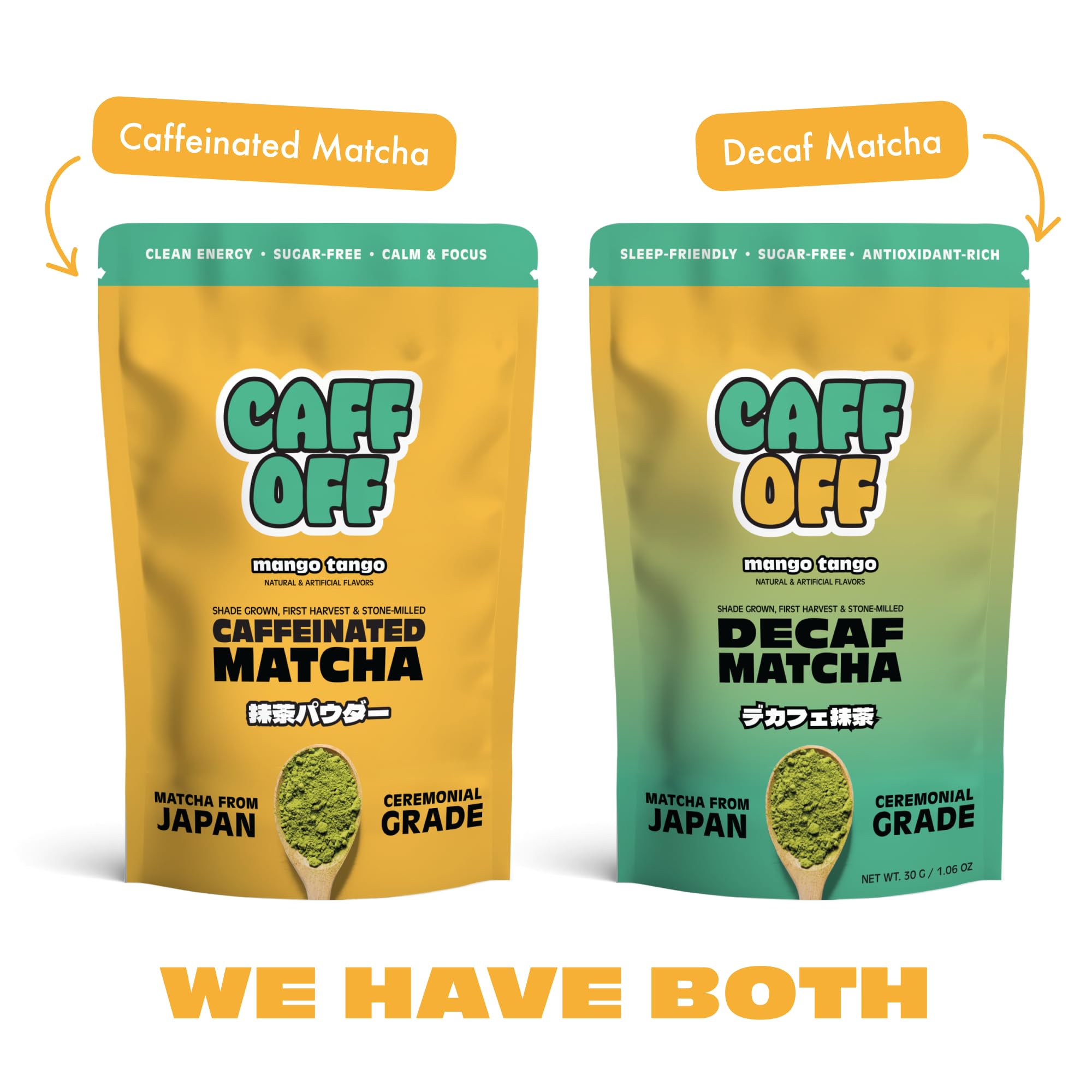 Mango Matcha Green Tea Powder From Japan - 1 06 oz 30 g - Ceremonial Grade Sugar Free — view 8