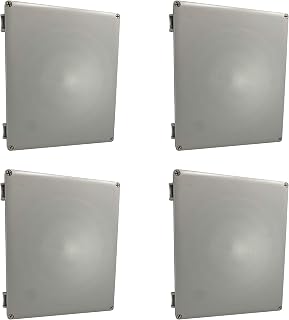 Co. 12"x10"x4" PS Plastic Weather & Dust Proof Junction Conduit Box Electronics Enclosure 4 Pack