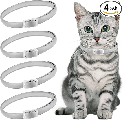 Collar ajustable para gato con hebilla de liberación rápida anti tirones 3
